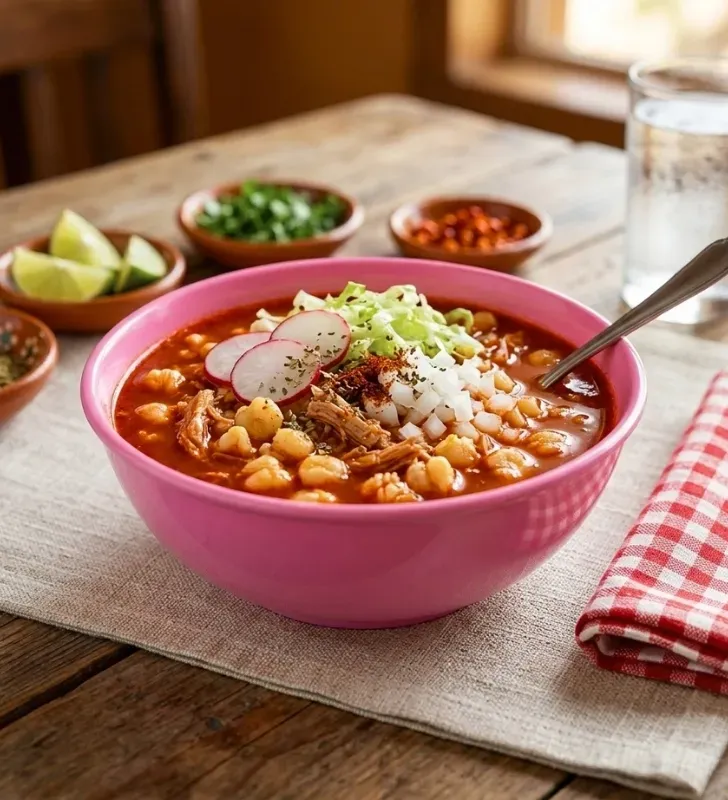 Tazón Pozolero Colors Yuliana MX-095C – 6.5" – Plástico Resistente