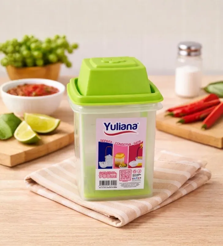 Bote Chilero Chico Yuliana MX-182 – Separador de Líquidos – BPA Free