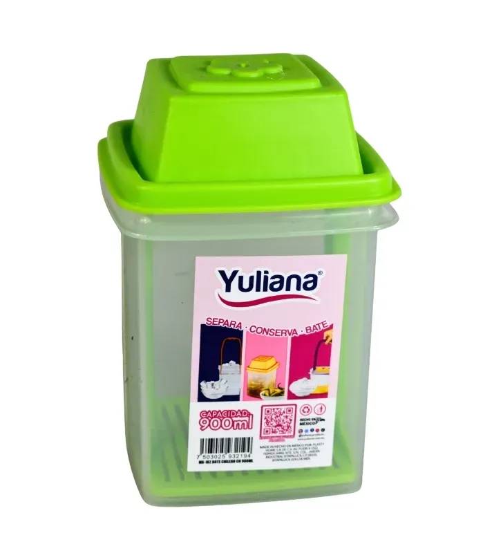 Bote Chilero Chico Yuliana MX-182 – Separador de Líquidos – BPA Free