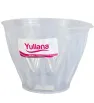 Hielera Tifany Yuliana MX-197N – 1 Litro – Transparente y Resistente