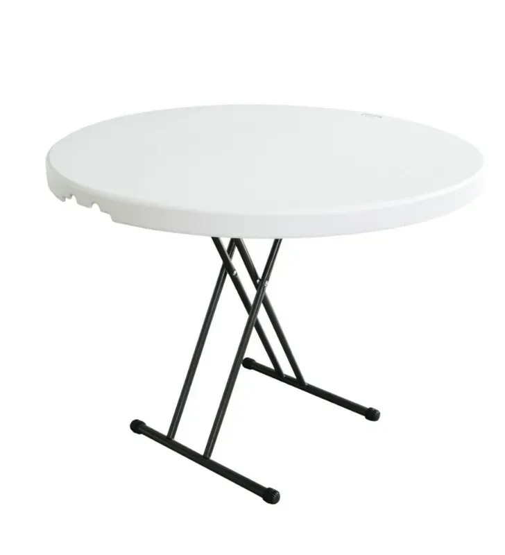 Mesa Verona Redonda Duna 90 cm – Plegable y Resistente