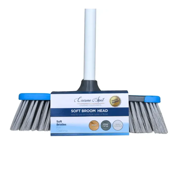 Escoba Cuisine cerdas suaves para pisos delicados – AH-T010-11