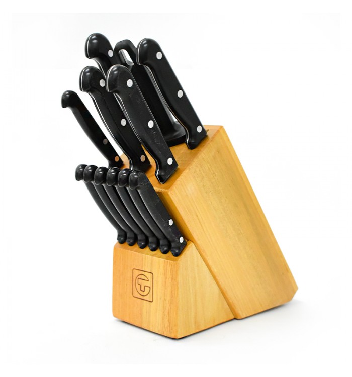Set de cuchillos de cocina para niños de 24 piezas, que incluye