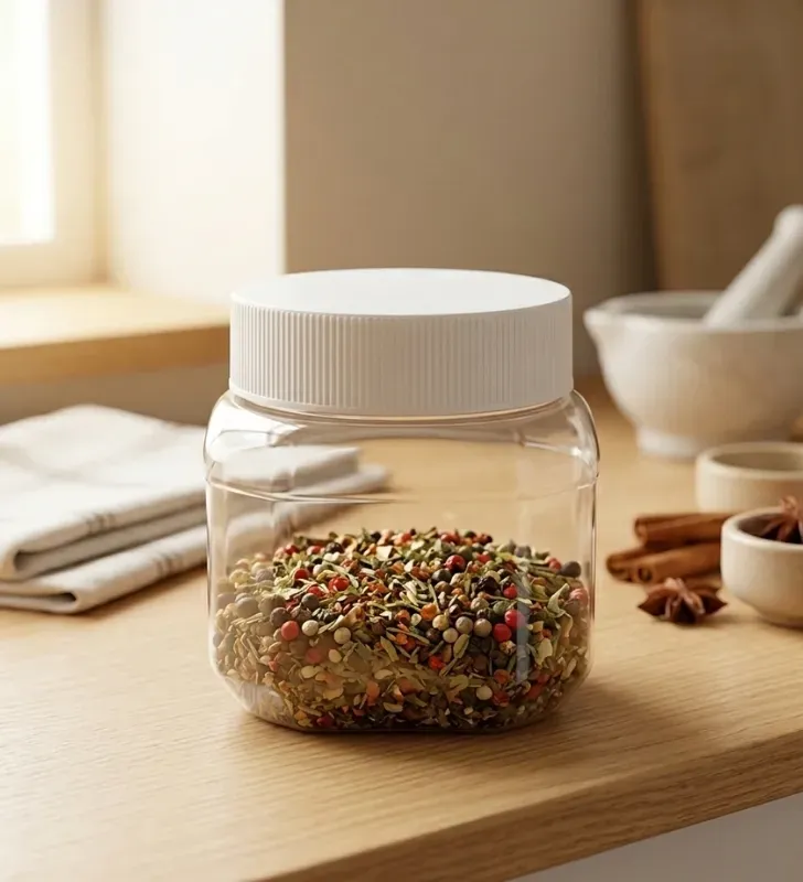 Tarro Octagonal Refrepet 250 ml – PET Transparente con Tapa