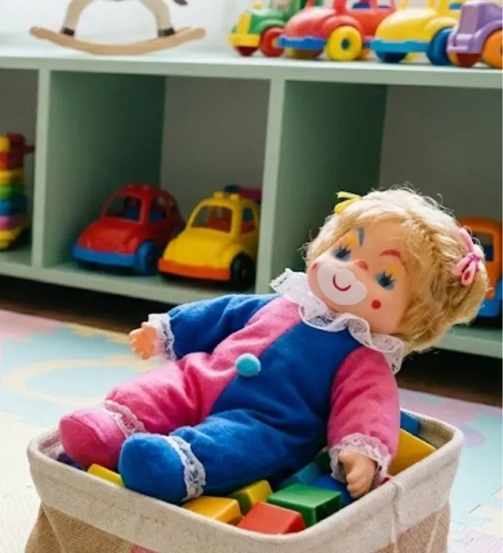 Muñeca Payasita Jovi Chiquitines – Trapo y Vinilo