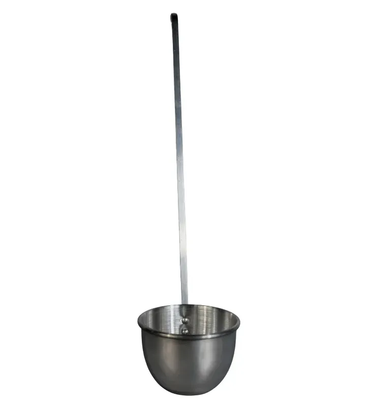 Cucharón No. 10 Aluminio El Palacio – Profesional con Mango Largo