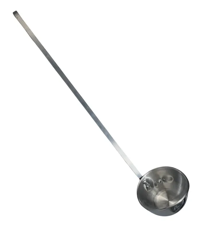 Cucharón No. 10 Aluminio El Palacio – Profesional con Mango Largo