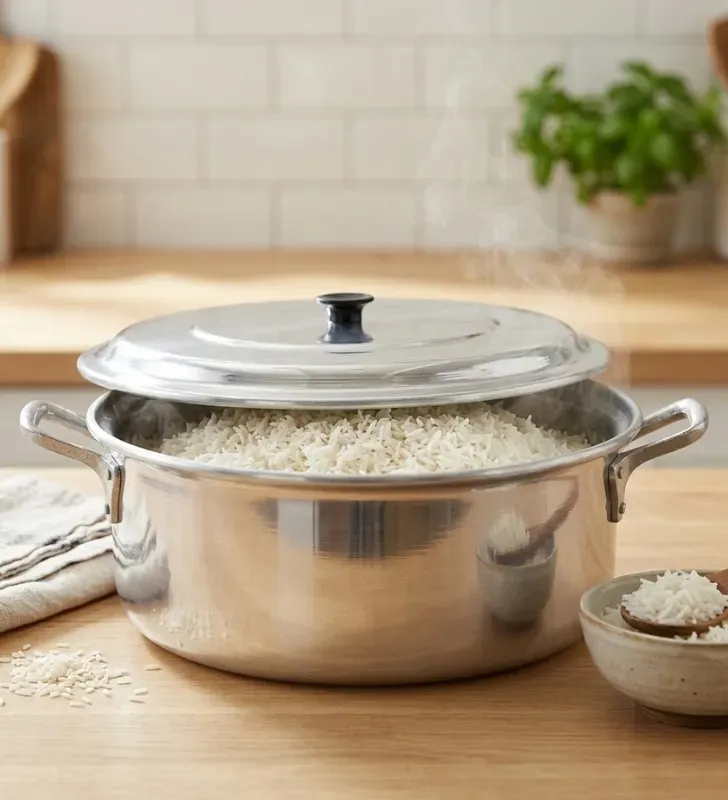 Arrocera No. 50 Aluminio El Palacio – Capacidad Industrial Triple Fuerte