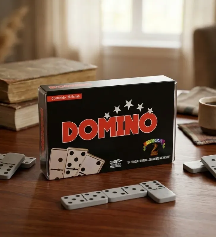 Dominó Cobra Dicresa – Juego de 28 Fichas Profesional