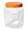Vitrolero Cuadrado Refrepet 1/2 Galón – PET Transparente – 1.9L