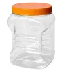 Vitrolero Cuadrado Refrepet 1/2 Galón – PET Transparente – 1.9L