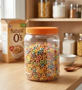 Vitrolero Cilíndrico Refrepet 1/2 Galón – PET Transparente – LPT037