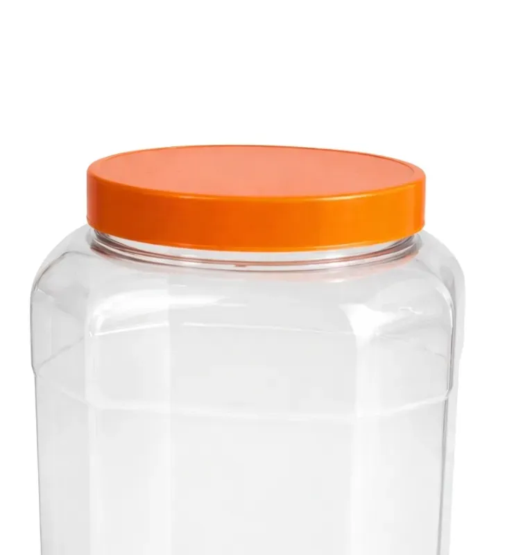 Vitrolero Octagonal Refrepet 1 Galón – PET con Tapa Color