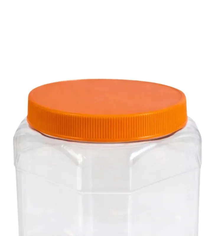 Vitrolero Octagonal Refrepet 1/2 Galón – PET Cristal con Tapa