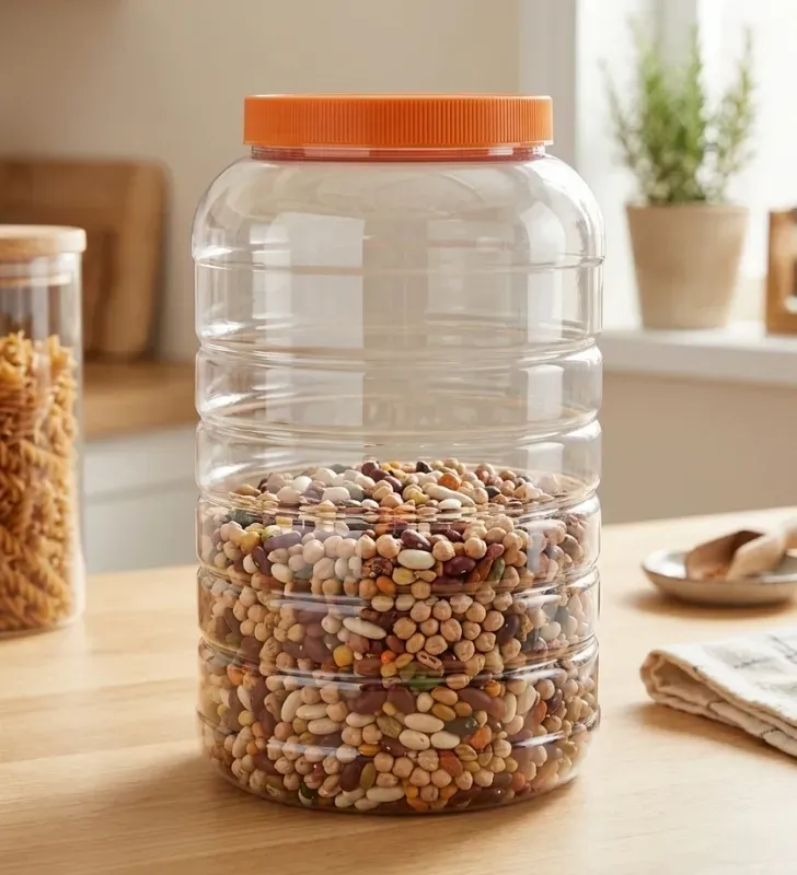 Vitrolero Anillado Refrepet 1 Galón – PET Resistente – LPT065