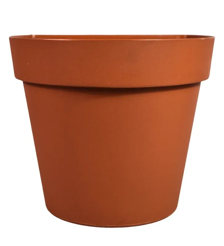 Maceta de Pared Plinsa Stylo 4 – Diseño de Media Luna Terracota