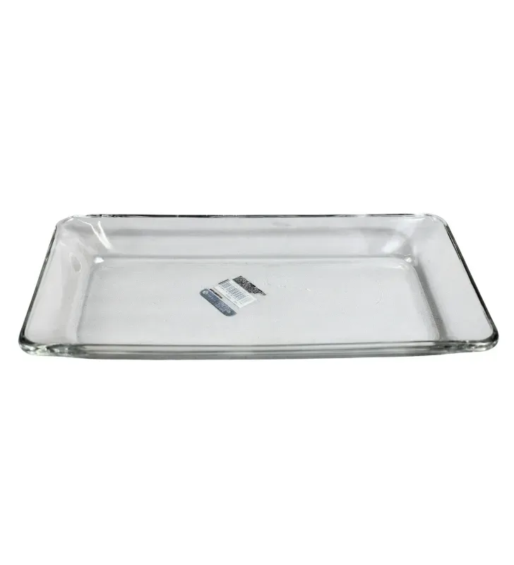 Plato Rectangular Libbey Tempo 0769 – Vidrio Transparente