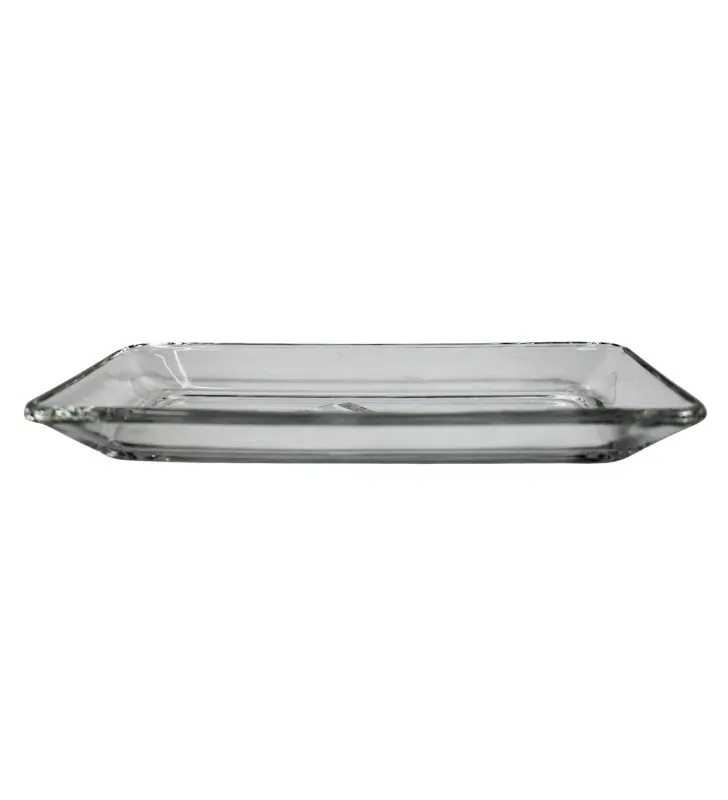 Plato Rectangular Libbey Tempo 0769 – Vidrio Transparente