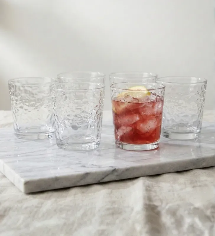 Vasos Libbey DOF Frost 386ml – Set de 6 Piezas – Acabado Esmerilado