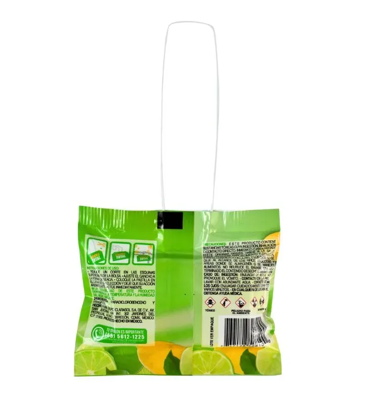 Pastilla desodorante lima-limón 100 g – Aroma cítrico y fresco