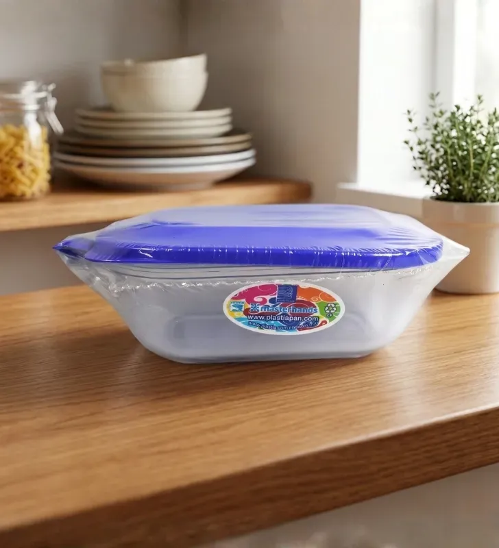 Contenedor Rectangular Plastiapan HRS-42 – 350 ml – Varios Colores