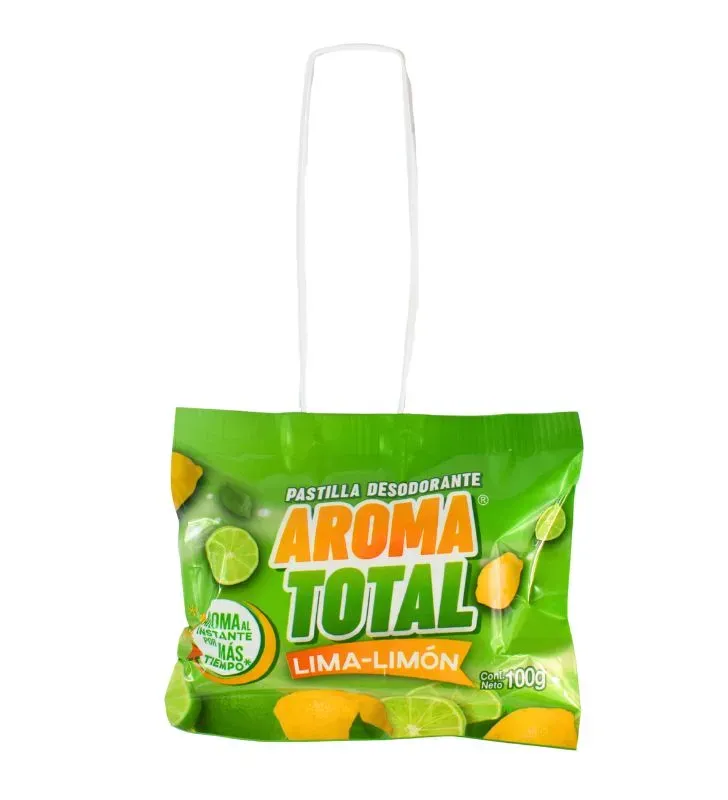 Pastilla desodorante lima-limón 100 g – Aroma cítrico y fresco
