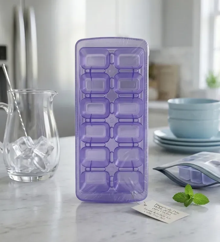 Charolas para Hielo Plastiapan HOG026 – Paquete con 2 Piezas – 12 Cavidades