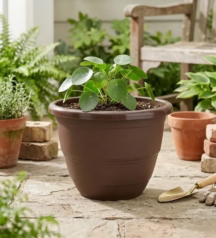 Maceta Terra 33 Plastiapan – 10 Litros – Resistencia y Diseño