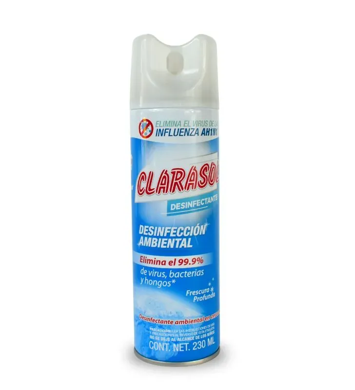 Clarasol Desinfectante 230 ml – Limpieza y protección