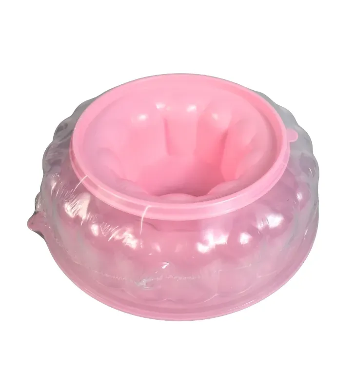 Gelatinero Plastiapan 1.5 Litros – Molde con Tapa Gris y Rosa