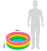 Alberca Inflable Arcoíris Intex 86 cm – Fondo Acolchado 58924NP