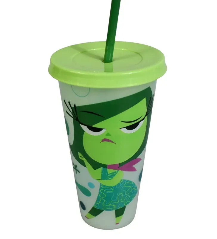 Vaso Termocromático Desagrado Intensamente – Andromeda 97195 con Popote