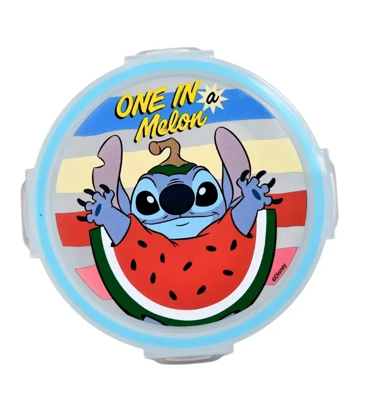 Contenedor Redondo Stitch Disney – Andromeda 97041 – 4 Broches