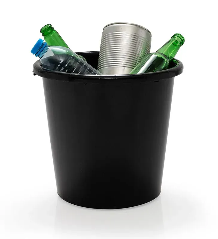 Papelero 2000 Cubasa – 10.5 Litros – Negro Resistente