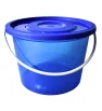 Bote Lechero Bongo Cubasa 5L – Azul Transparente – Resistente