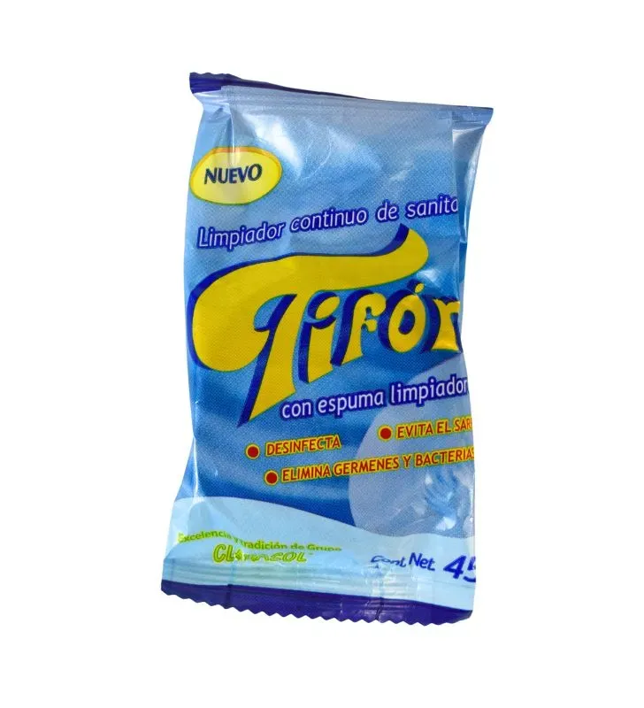 Pastilla Tifón 45 g – desinfecta y aromatiza tu WC