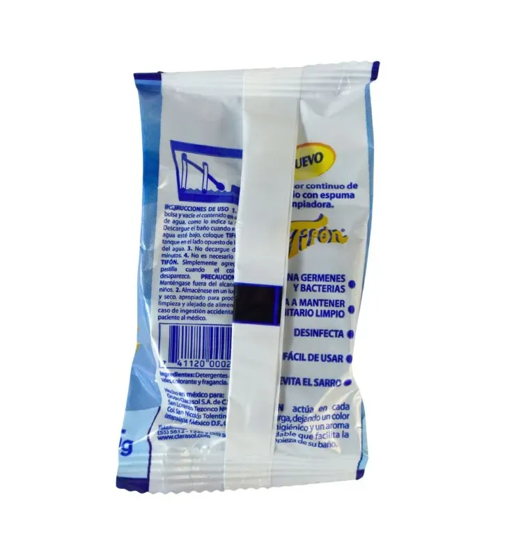 Pastilla Tifón 45 g – desinfecta y aromatiza tu WC