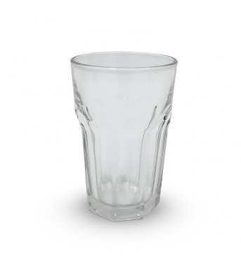 Set de vasos para agua Herringbone de vidrio