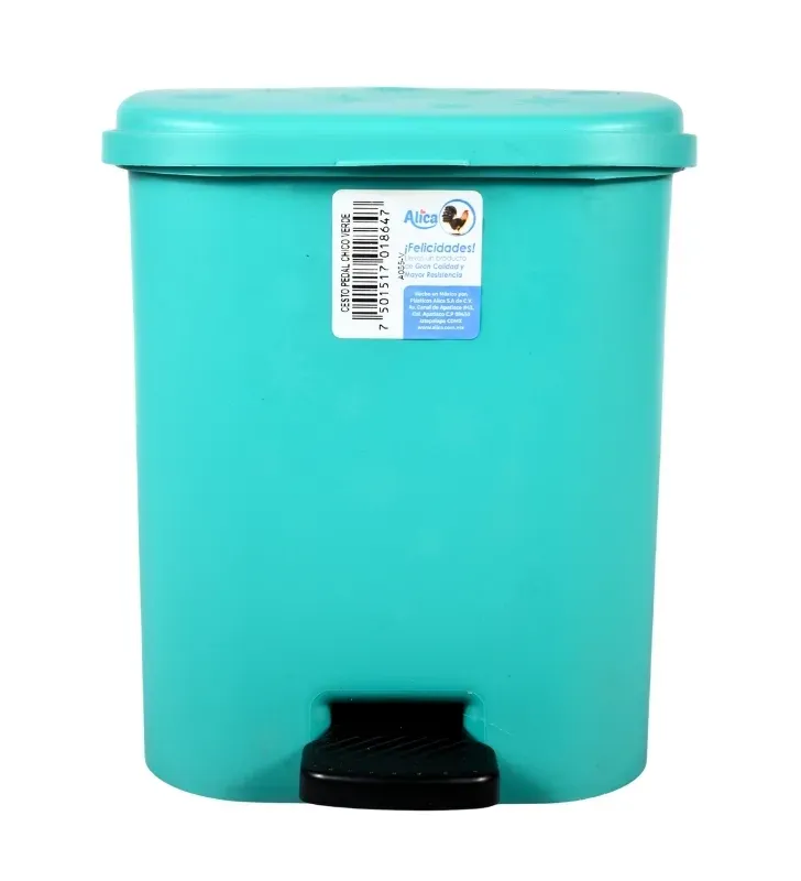 Cesto con Pedal Chico Alica 3.6 L – Compacto y Resistente
