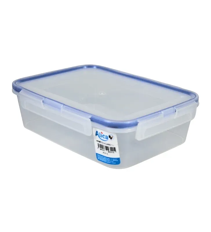 Hermético Acuario Alica 1 Litro – Rectangular Clarificado