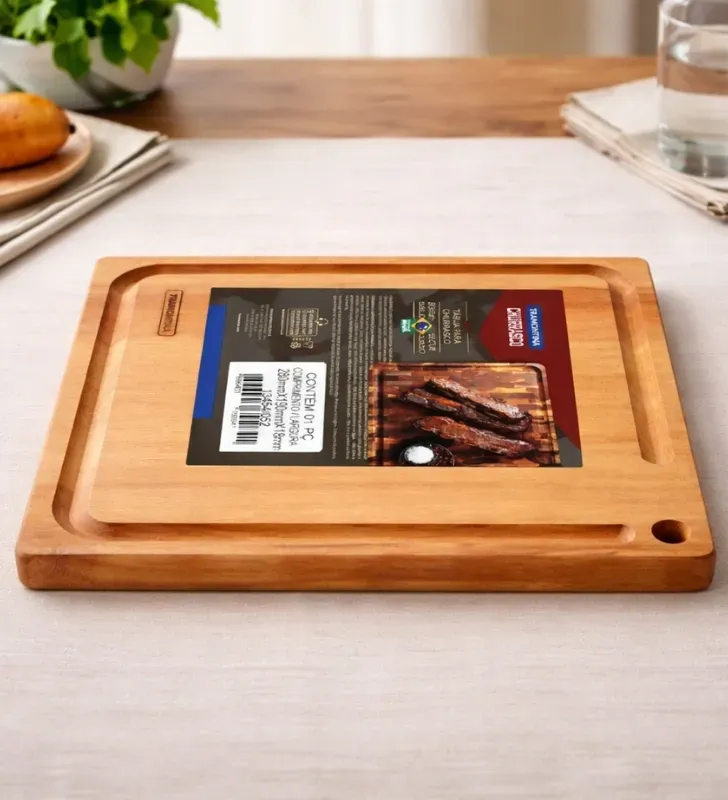 Tabla para Asado Tramontina 28x19 cm – Madera de Jatobá