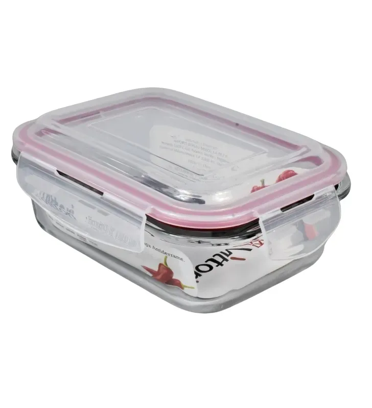 Hermético de Vidrio Vittori 640 ml – Tapa Antiderrames