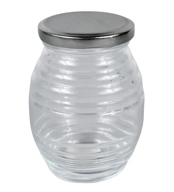 Frasco Tarrito de Vidrio Vittori 350 ml – Tapa Metálica