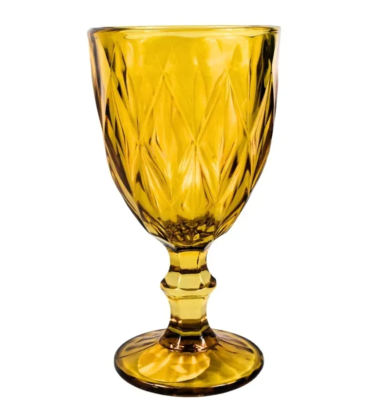 Copa de Agua Libia Vittori 340 ml – Color Ámbar