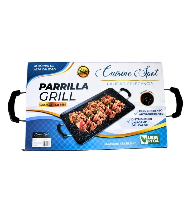 Parrilla Comal  Cuisine Spot AHU-PRLA101 – Compacta y Eficiente