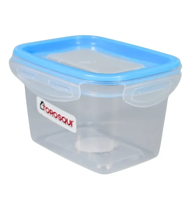 Hermético Bicolor Torosqui 570 ml – Cierre 4 Broches – Antifugas