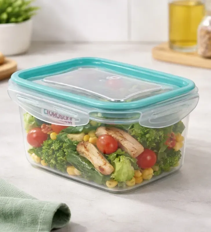 Hermético Bicolor Torosqui 1.25 Lt – Cierre 4 Broches – Grande