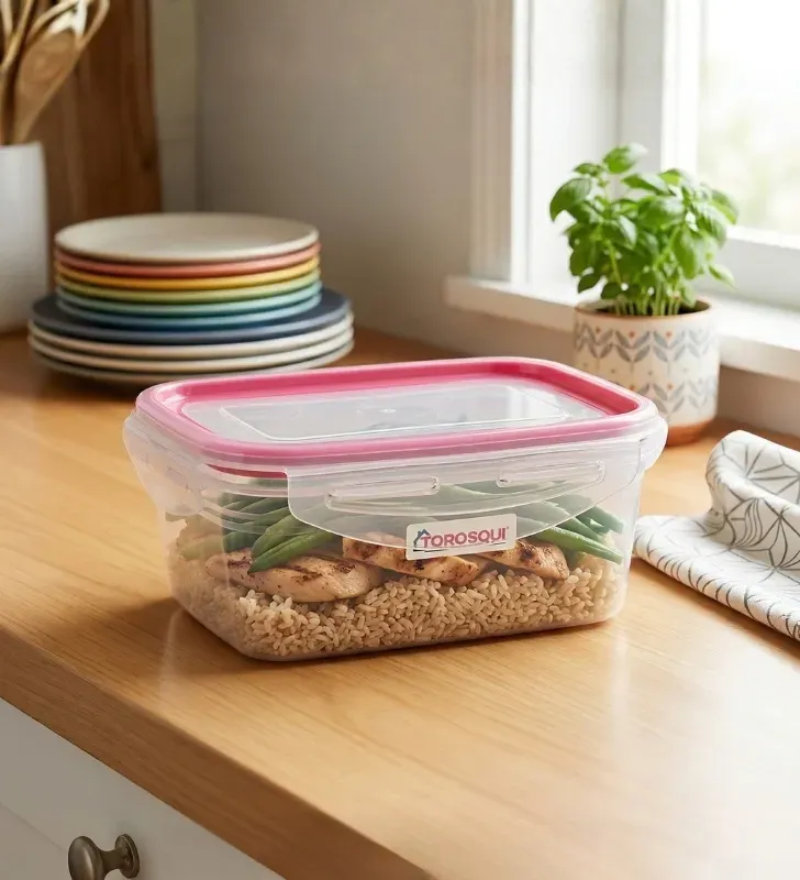 Hermético Bi-color Pro Torosqui 1.6 Lt – Cierre Seguro – 55 Oz