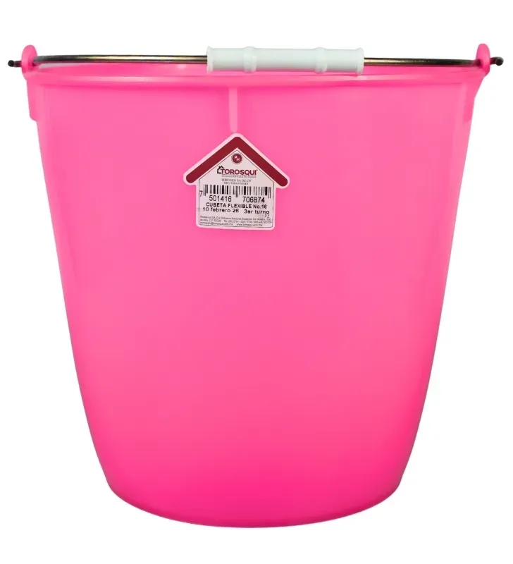 Cubeta Flexible Torosqui No. 16 – 11 Litros – Alta Resistencia