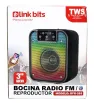 Bocina Retro Link Bits RFR-285 – Bluetooth y Radio AM/FM